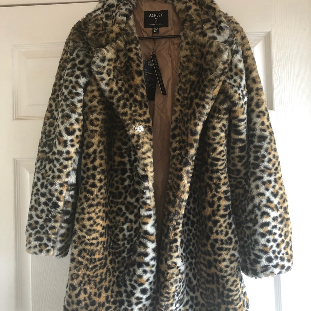 Ashley by 26 International Faux Fur Jacket